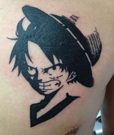 Luffy Scar Tattoo 